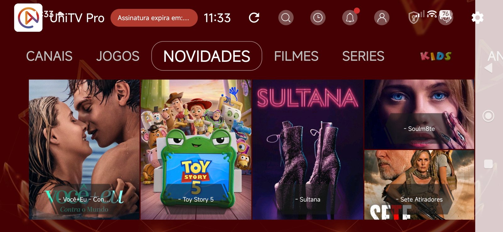 Foto 5 de UNITV PRO JOGOS RETRO