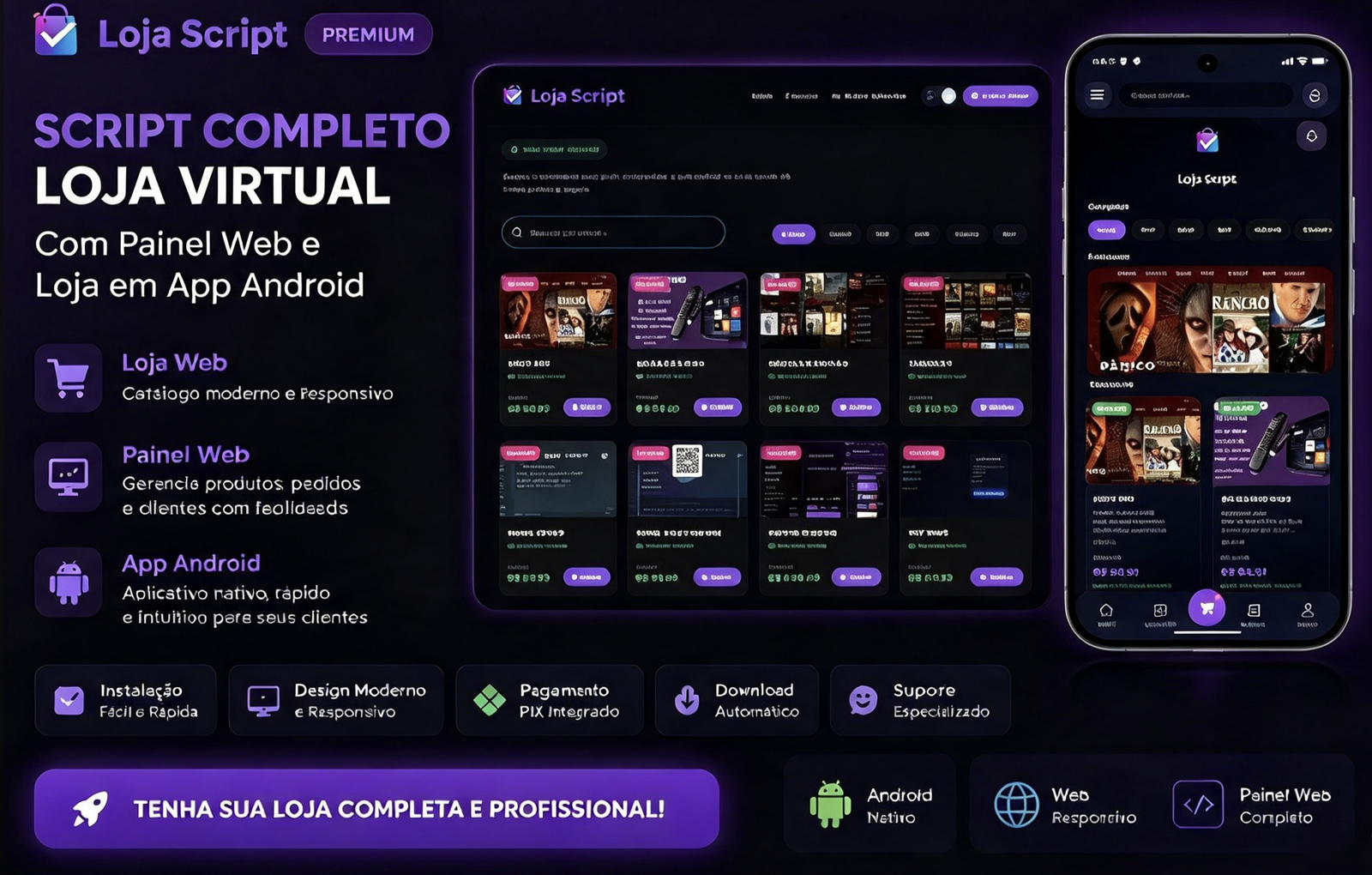 Loja de Produtos Digitais